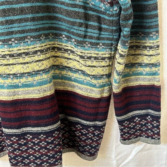Coldwater Creek Blue and Brown Cardigan Sweater - Picture 12 of 13